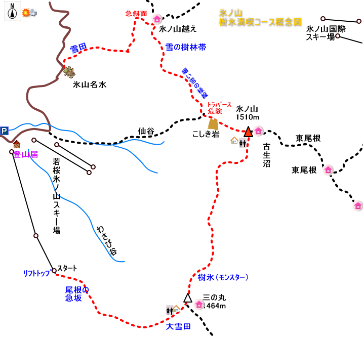 氷ノ山スノーシューハイキング