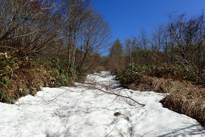 残雪期の扇ノ山